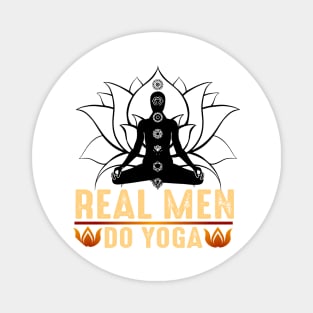 Real Men do Yoga Magnet